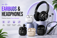 Wireless Earbuds & Cases