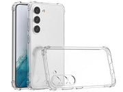 Bumper Back cover Samsung A55 Transparent with Camera protection soft jelly material Shock Proof