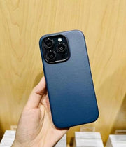 KZDOO Noble Collection Leather cover for 15 Pro Max Leather Case Original Quality Full Coverage Black Blue