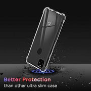 Google Pixel 4A 4G Clear Anti Shock TPU Bumper Case – drop protection