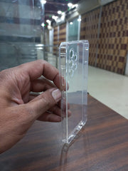 Back cover Samsung galaxy A32 Transparent with Camera protection soft jelly material