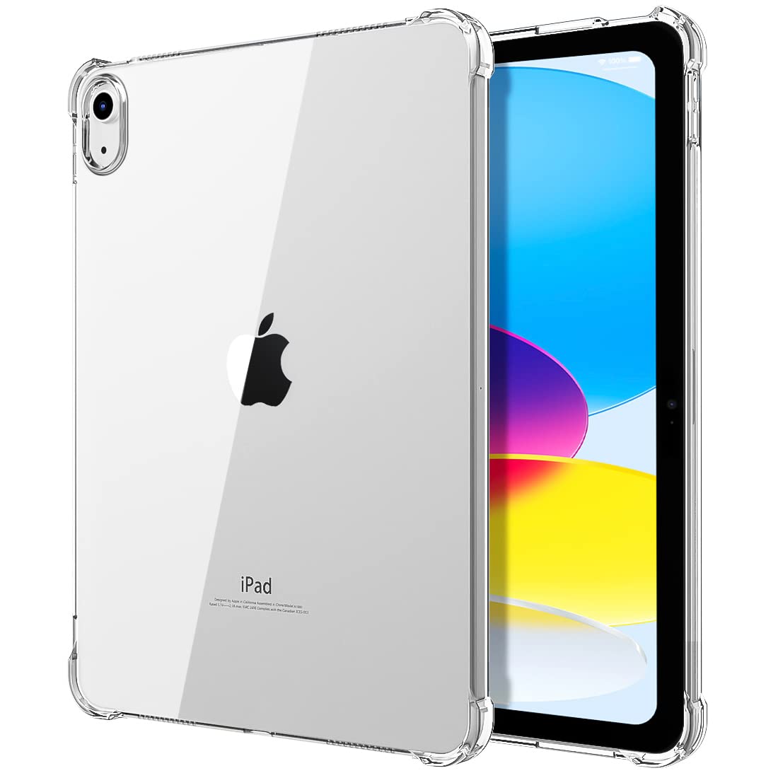 Clear TPU Bumper Cover for iPad 10th Gen A16 - main product photo