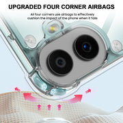 CMF Phone 1 by Nothing Crystal Clear Hybrid Case – TPU bumper