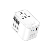 LDNIO Z8 3USB Ports 45W GaN Travel Adapter