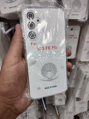 Soft Jelly cover Redmi 13C 4G Zero 30 4g Hot 40 Redmi note 13 pro Redmi note 13 pro Redmi note 13 pro plus Camon 20 Realme C67 Samaung s24 Ultra S23 fe Transparent with Camera protection Dust Proof Cap (No edges)