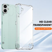 CMF Phone 1 by Nothing Crystal Clear Hybrid Case – shockproof corner bumper