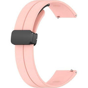 22mm Sports Silicone Magnetic Lock Watch Strap – Zero Luna / Revolt / Redmi Watch 5 / Huawei GT4/GT5 / Samsung 46mm