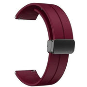 22mm Sports Silicone Magnetic Lock Watch Strap – Zero Luna / Revolt / Redmi Watch 5 / Huawei GT4/GT5 / Samsung 46mm