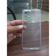 Dust Proof Soft Jelly cover Samsung A73 5G Transparent with Camera protection Bottom Cap