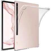 Bumper Cover for Tab S8+ 12.4'' M-X800, SM-X806, SM-X806B, SM-X806U, SM-X806N S8 Plus 12.4 inch Case TPU Silicon Transparent Cover
