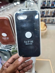 Soft Silicone Back Cover for iPhone 16e – Premium Quality