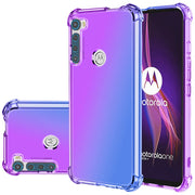 Motorola One Fusion Clear Anti Shock Jelly Case – shockproof corner bumper