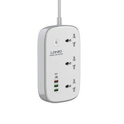 LDNIO SCW3451 WIFI Smart Universal Power Strip 3 Outlets+1 PD+1QC 3.0 + 2 Auto-ID High Output Power Socket Switches Extension