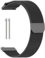 20mm Stainless Steel Magnetic Chain Strap - Black