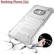 Nothing Phone 2A 5G Clear Anti Shock Jelly Case – crystal clear transparent back