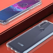 Motorola One Action / One Vision Ultra Thin Clear Silicone Case