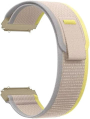22mm Trail Loop Nylon Watch Strap - Yellow/Beige