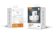 LDNIO SC2311 2 AC Outlets Portable Extension Power Socket