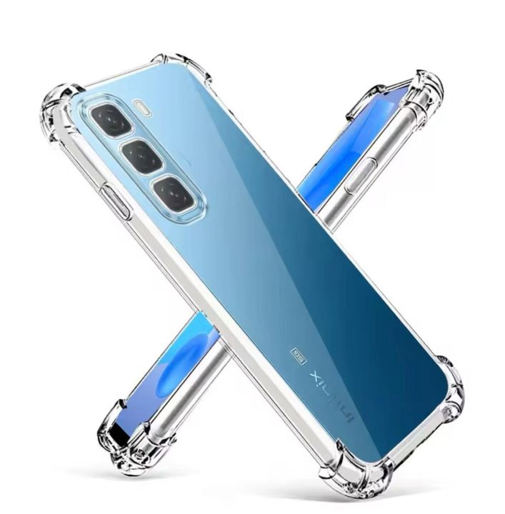 Bumper Back Cover Infinix Hot 70 Transparent