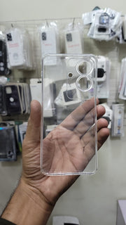 Soft TPU cover for Realme Note 60 Transparent with Camera protection Dust Proof Cap without edges