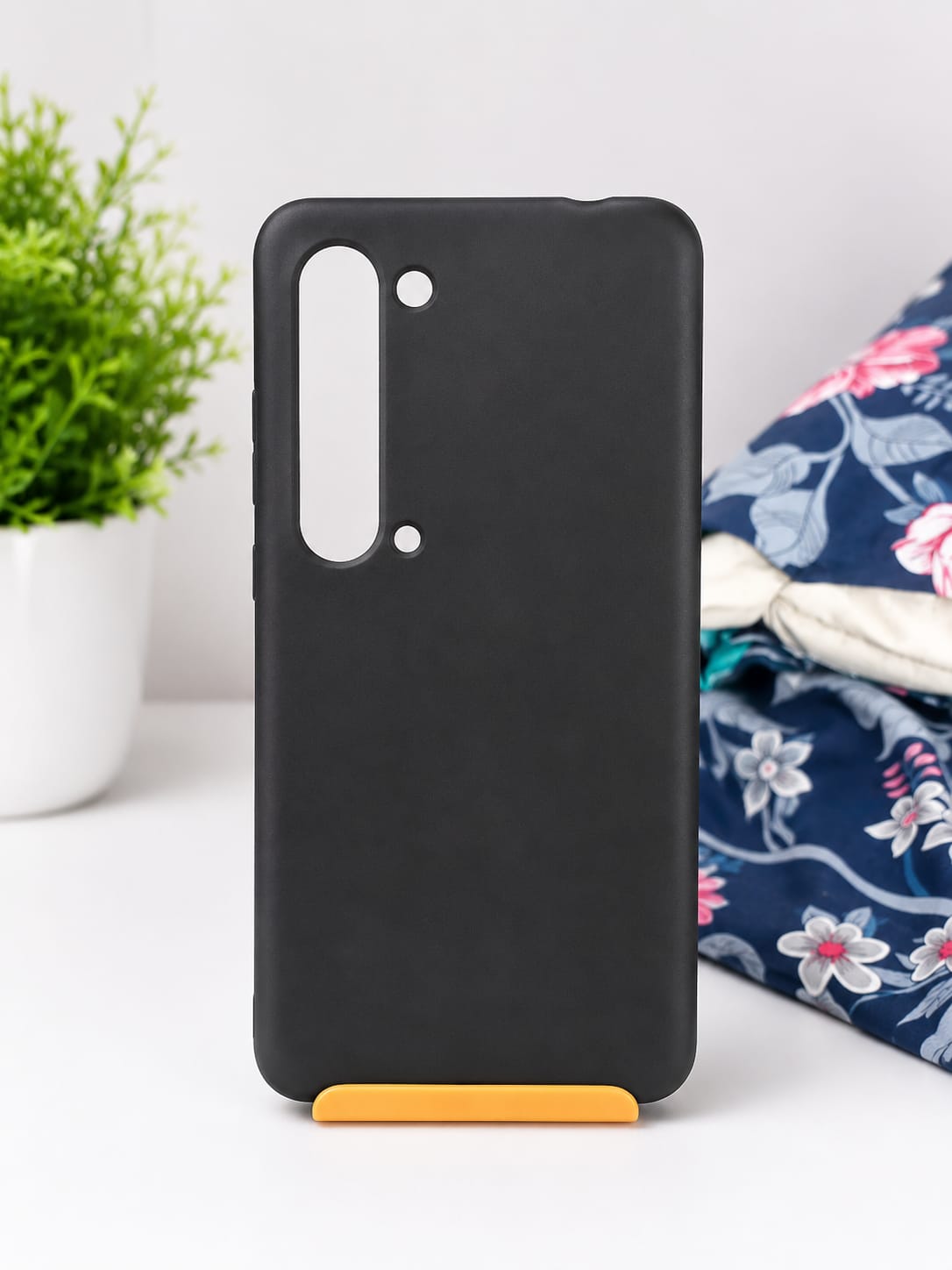 Aquos R5G Premium Soft Cover TPU Silicone Case Cover – Black