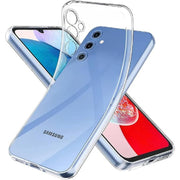Samsung Galaxy A15 Clear Shockproof Silicone Case with Camera Protection
