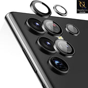 Samsung Galaxy S22 Ultra 3D Back Camera Protector Burgendy Black Silver Green