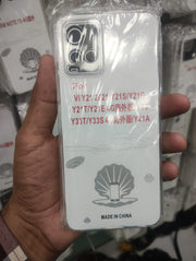 Soft dustproof cover Vivo V21 Vivo Y21s Vivo Y21G Vivo Y21T Vivo Y21E 4G Vivo Y32 Vivo Y33T Vivo Y33s 4G Vivo Y21A Transparent with Camera protection Dust Proof Cap