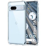 Google Pixel 7A Clear Anti Shock Case – Extra Bumper Transparent Back Cover