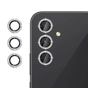 Camera protector Diamond Camera Lens Protector for Samsung A15 Samsung A54 Silver Black