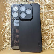 Rock back cover Tecno Spark 10c case rock slim soft silicone matte phone cover_ black