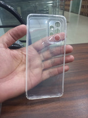 Dust Proof Soft Jelly cover Samsung A73 5G Transparent with Camera protection Bottom Cap