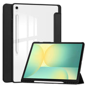 Evo Clear Folio Tablet Case for Samsung S10 Fe+ 13.1 inch Smart case with pen holder space for S10 FE Plus 13.1 Inch