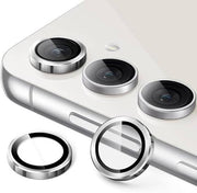 Cream Color lens for Samsung Galaxy S23 Fe Back Camera Lens Protector Cream Silver