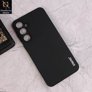 Black Eouro Slim Soft Silicone Back Cover for Samsung A16 Samsung A26 Samsung A36 Samsung A56