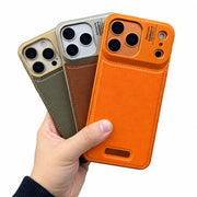Metal MagSafe Perfume Leather Case