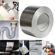 Super Sticky Aluminum Foil Butyl Rubber Tape Self Adhesive Waterproof for Roof Pipe Repair Tape