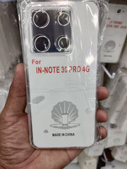 Soft Jelly cover Redmi 13C 4G Zero 30 4g Hot 40 Redmi note 13 pro Redmi note 13 pro Redmi note 13 pro plus Camon 20 Realme C67 Samaung s24 Ultra S23 fe Transparent with Camera protection Dust Proof Cap (No edges)