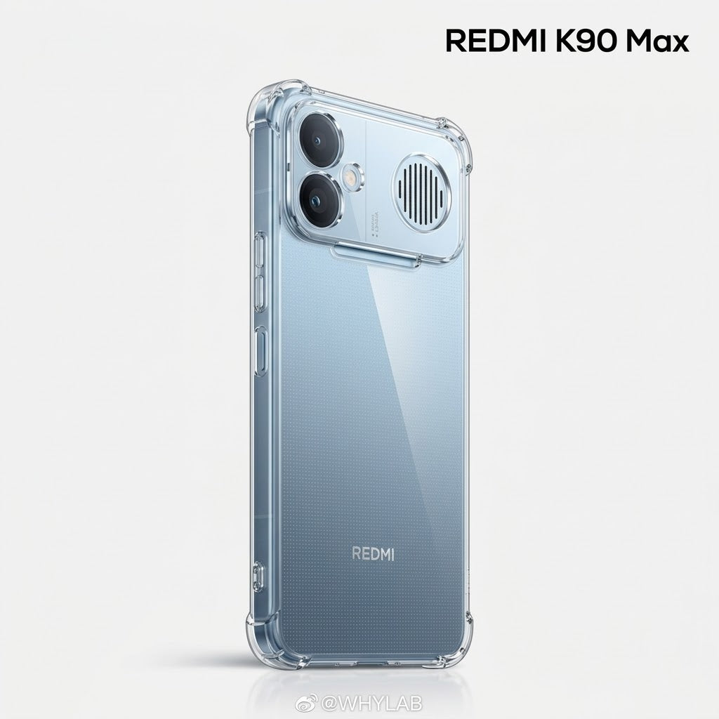 Redmi K90 Max Clear Anti Shock Case – Four Corner Bumper Silicone Cover