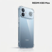 Redmi K90 Max Clear Anti Shock Case – Four Corner Bumper Silicone Cover