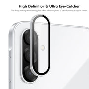 Camera Lens Protector for Samsung A36 Black Silver Blue