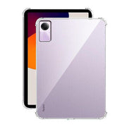 Soft TPU Bumper Clear Case for Redmi Pad SE 11 inch 2023 Shockproof Drop Protection Slim Lightweight TPU Transparent Back Cover Shell