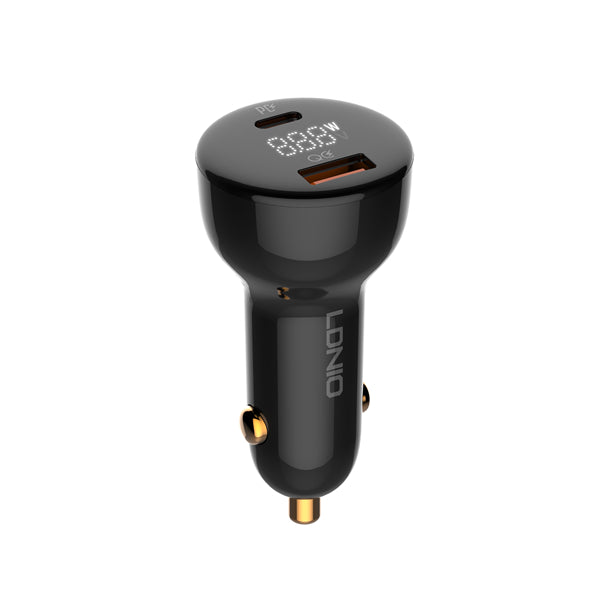 LDNIO C101 100W Dual USB Super Fast Car Charger