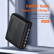 LDNIO A6140C 140W GaN desktop charger front view