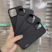 Black Eouro Slim Soft Silicone Back Cover for iPhone 11 Pro/Max 12 12Pro/Max 13 Pro/Max 14 14Pro/Max 15 - image 5