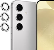 Camera protector Diamond Camera Lens Protector for Samsung A16 Silver Black