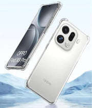 Oppo Find X9 Pro 5G Clear Anti Shock Case – drop protection
