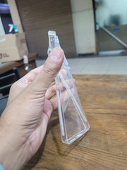 Soft TPU Back cover for Redmi Note 14 4G Transparent with Camera protection Dust Proof Cap without edges