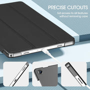 Pen Holder Smart Case for Galaxy Tab A11 Plus 2025 / A9+ 11 Inch, Slim Stand Hard Back Shell Protective Cover Folio Case for Galaxy Tab A11 Plus SM-X230 / X235 / X236 / X238