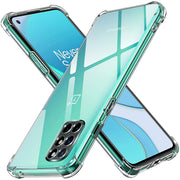 OnePlus 8T Clear TPU Jelly Case – Shockproof Corners, Wireless Charging Support